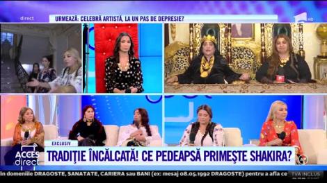 Acces Direct. Shakira, nepoata Mariei Câmpina, judecată în direct. Fiicele reginei fac legea