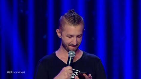 Paul Mirea, glume scurte pe scena iUmor: Câinele meu fără picioare nu găsește o cățea care să stea deasupra