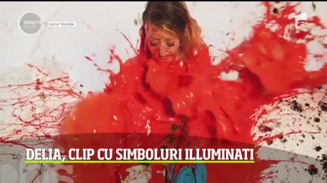 Delia, clip cu simboluri din grupul ocult Illuminati