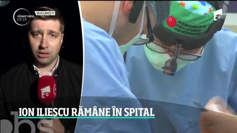 Stadiul în care se află Ion Iliescu! Medicii au decis să-l monitorizeze îndeaproape