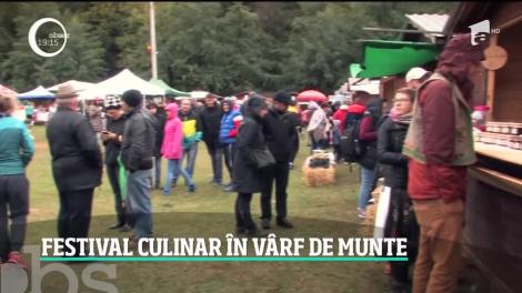 Festival culinar în vârf de munte