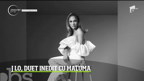 Apariţie inedită la concertul lui Maluma susţinut la New York. Jennifer Lopez i s-a alăturat pe scenă
