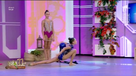 S-au născut în SUA, dar vor să câştige pentru România! Surorile Annalise şi Cristina Drăgan vor să devină campioane la gimnastică ritmică sub drapeul ţării noastre!