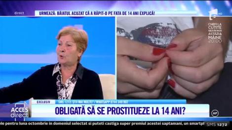 Acces Direct. Copilă răpită de pe stradă, drogată, bătută şi obligată să se prostitueze la 14 ani? Bunica: A fost arsă cu țigara