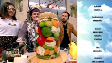 Rețeta zilei. Vlăduţ ne propune cea mai bună reţetă de murături asortate în saramură: Grădina la borcan