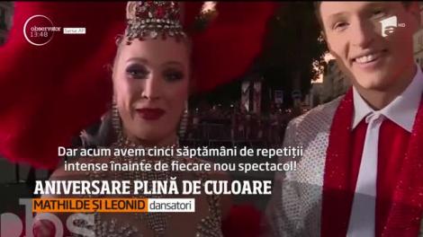 Celebrul cabaret parizian Moulin Rouge a împlinit 130 de ani. Aniversarea a fost marcată cu focuri de artificii și un spectacol grandios