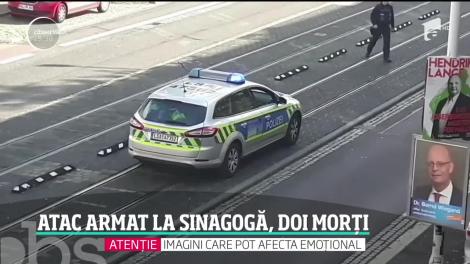 Atac armat la o sinagogă! Doi oameni au murit