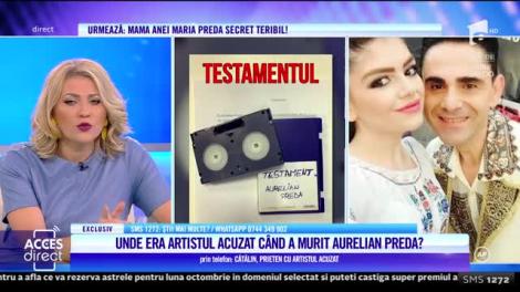 Confidentul numărul unu al lui Aurelian Preda şochează cu dezvăluiri incendiare!