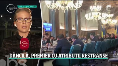 Viorica Dăncilă, premier cu atribuții restrânse
