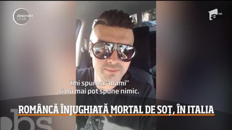 O româncă a fost înjunghiată mortal de soț, în Italia. Bărbatul a așteptat ca fiica lor să plece la școală