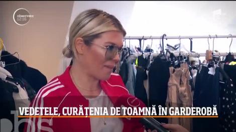 Vedetele fac curățenia de toamnă în garderobă și își vând hainele la jumătate de preț