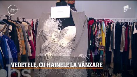 Vedetele își vând hainele la jumătate de preț. Delia pune la bătaie colecția de paiete