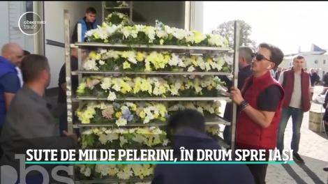 Sute de mii de pelerini, în srum spre Iași