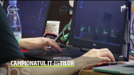 Sute de experţi în IT duc o luptă acerbă la Bucureşti. Tinerii se lupta pentru titlul de cei mai buni în securitate cibernetica