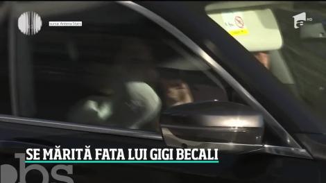 E sărbătoare mare în familia lui Gigi Becali! Fiica cea mare a latifundiarului a spus "DA" în faţa ofiţerului stării civile
