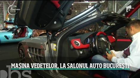 Maşina vedetelor de la Hollywood, una dintre cele mai scumpe din lume, este prezentată la Salonul Auto Bucureşti