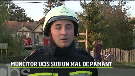 Un bărbat în vârstă de 42 de ani din Mureş a murit înghiţit de pământ