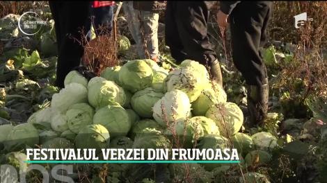 Festivalul verzei a avut loc în localitatea Frumoasa din judeţul Harghita