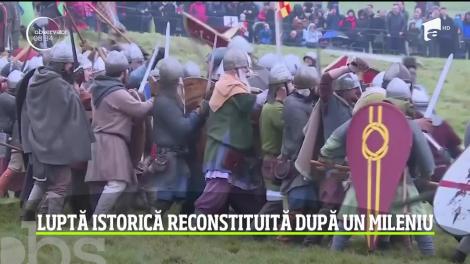 Bătălia de la Hastings a fost reconstituită la mai bine de 900 de ani de la sângerosul eveniment