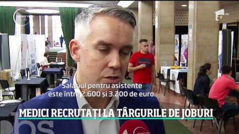 Spitatele de stat recrutează medici la târgurile de joburi