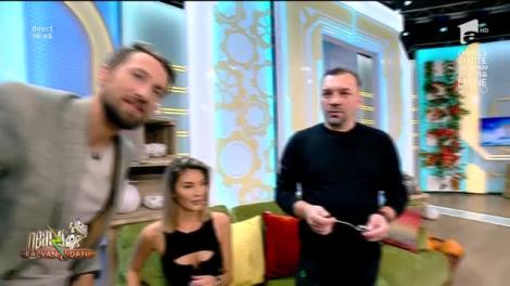 Geo Ambruș, moment incredibil la Neatza cu Răzvan și Dani! A îndoit o lingură de inox, în direct!