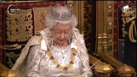 Regina Elisabeta a deschis sesiunea parlamentară