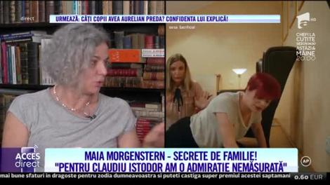 Maia Morgenstern își dezvăluie secretele de familie în cel mai sincer interviu: "Pentru Claudiu Istodor am o admirație nemăsurată"