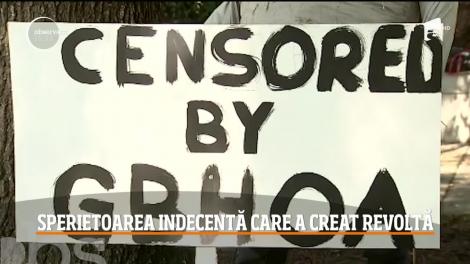 Vecinii s-au făcut roșii de rușine! O sperietoare indecentă a revoltat un întreg oraș | VIDEO