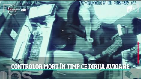 Momente de panica la ROMATSA. Un controlor de zbor murit în timp ce dirija avioane