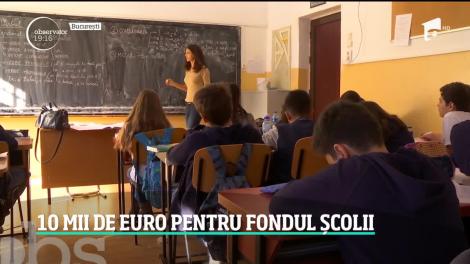 Zece mii de euro, suma pe care au strâns-o elevii de la un liceu din Constanța pentru fondul școlii