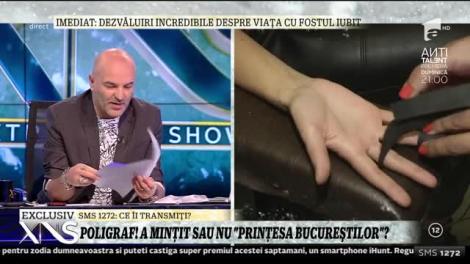 Xtra Night Show. Andreea Podărescu, rezultatul testului poligraf. Iată dacă a mințit sau nu vedeta