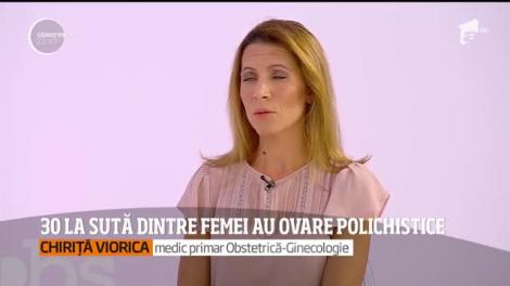 Una din zece femei suferă de sindromul ovarelor polichistice. Care sunt simptomele şi de ce tratament avem nevoie