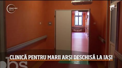 Încă o clinică pentru marii arşi este pregătită să primească pacienţii. Condiţiile de tratament sunt similare celor din spitalele din străinătate
