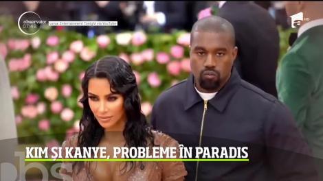 Kim Kardashian, ceartă aprinsă cu Kanye West din cauza rochiei sale de gala MET