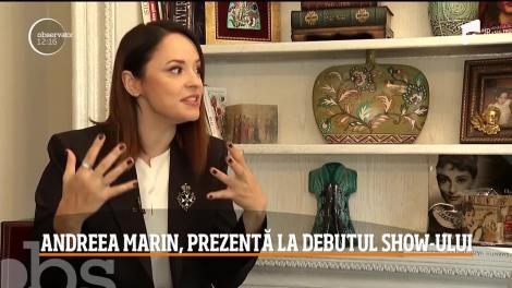 „Antitalent", cel mai nou show de umor. Andreea Marin, detalii din culisele emisiunii