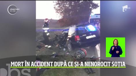 Conflict conjugal cu deznodământ tragic, în judeţul Bacău. Un bărbat de 70 de ani și-a stropit soția cu acid, apoi s-a urcat la volan și a murit într-un accident grav