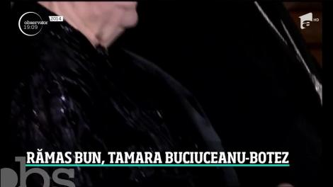 Actriţa Tamara Buciuceanu Botez a fost înmormântată cu onoruri militare