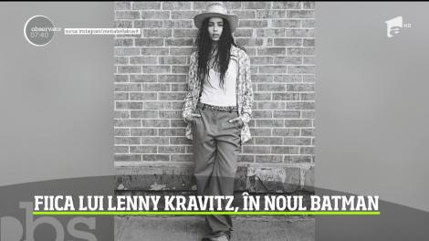 Fiica lui Lenny Kravitz, în noul Batman
