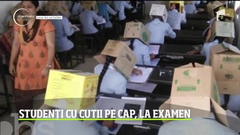 Copiatul la examene este o practică cu tradiţie. Cum au încercat profesorii de la un colegiu din India să-i ţină pe elevi departe de fiţuici