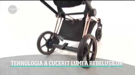 Tehnologia a pătruns şi în lumea bebeluşilor. Căruciorul este electric, iar roboţii au luat locul ursuleţilor de pluş
