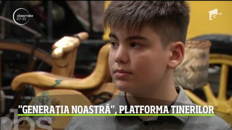 S-a lansat Programul "Generația noastră". O platformă dedicată tinerilor români care își propune să încurajeze implicarea, reprezentarea și susținerea lor