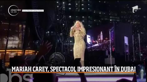 Mariah Carey, concert impresionant în Dubai