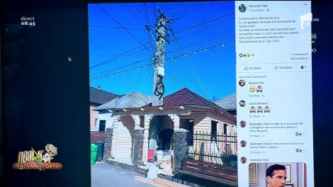 Smiley News - Neatza cu Răzvan și Dani. Casa construită în jurul stâlpului de electricitate din localitatea Seliștea de Sus