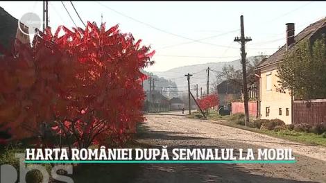 Harta României, în funcţie de semnalul telefonului! Este un nou serviciu public pentru românii care vor să fie tot timpul conectaţi