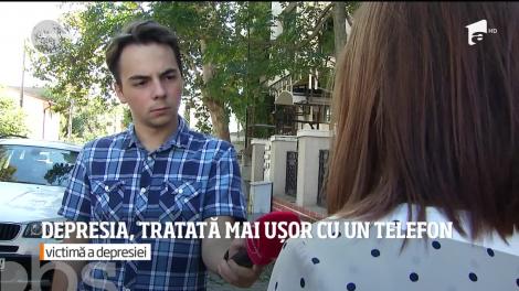 Depresia, tratată mai ușor cu ajutorul unui singur apel telefonic