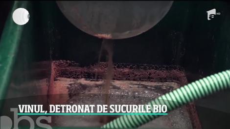 Vinul românesc, detronat de sucurile bio
