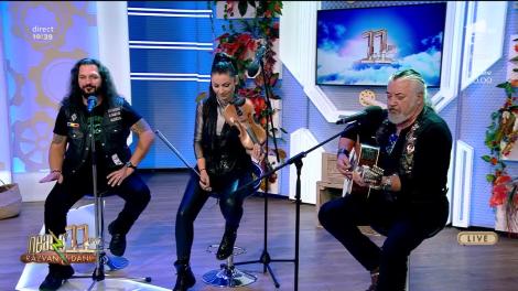 Neatza cu Răzvan și Dani. Pheonix cântă live melodia Fată verde