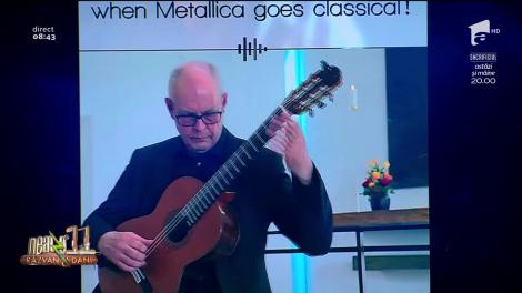 Smiley news. Un pastor cântă la chitară melodia "Nothing else matters"- Metallica, într-o biserică