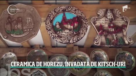 În patria ceramicii, Horezu, se vând falsuri bulgăreşti sau chinezeşti. Tot felul de produse realizate industrial