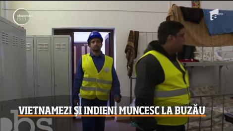 Din cauza crizei forţei de muncă, un liceu din Buzău este renovat de muncitori aduşi din India şi Vietnam